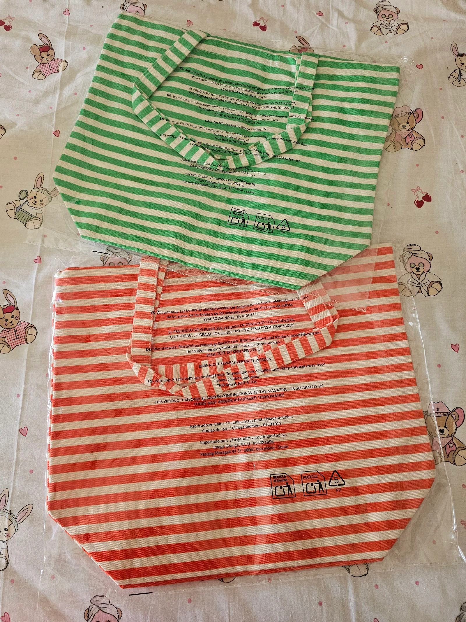 Lot of two Tote Bags. – photo 3